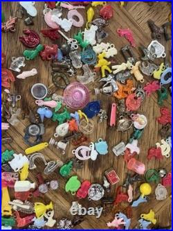 Over 360 vintage gumball vending machine cracker jack trinket