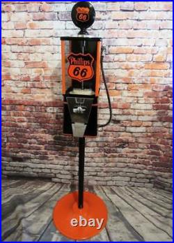 PHILLIPS 66 gas Oak vintage gumball machine Americana memorabilia candy machine