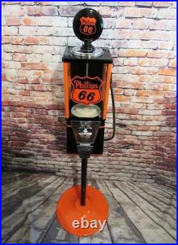 PHILLIPS 66 gas Oak vintage gumball machine Americana memorabilia candy machine