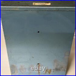 PSSB Vintage US Postage Stamp 3 Slot Dispenser Machine With Keys Accessories