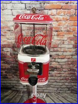 Penny machine Coca cola vintage Acorn glass globe 1 cent gumball machine