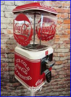 Penny machine Coca cola vintage Acorn glass globe 1 cent gumball machine