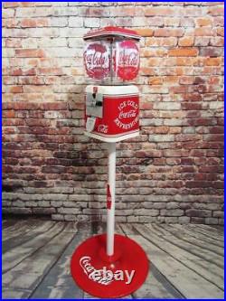 Penny machine Coca cola vintage Acorn glass globe 1 cent gumball machine