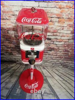 Penny machine Coca cola vintage Acorn glass globe 1 cent gumball machine