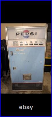 Pepsi Cola Vending Machine Vintage Vending La Crosse Cooler Co