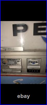 Pepsi Cola Vending Machine Vintage Vending La Crosse Cooler Co