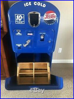 Pepsi PC27B 10 Cent Soda Machine Vintage 1950's Professionally Restored Works