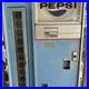 Pepsi Vintage Soda Vending Machine, Blue, Pepsi Logo Front