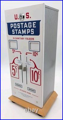Postage Stamp Machine 5 & 10 Cent? Vintage United States Metal Coin Vending