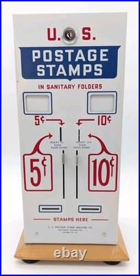Postage Stamp Machine 5 & 10 Cent? Vintage United States Metal Coin Vending