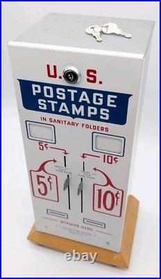 Postage Stamp Machine 5 & 10 Cent? Vintage United States Metal Coin Vending
