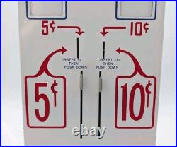 Postage Stamp Machine 5 & 10 Cent? Vintage United States Metal Coin Vending