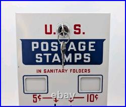 Postage Stamp Machine 5 & 10 Cent? Vintage United States Metal Coin Vending