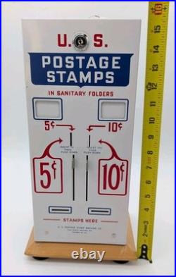 Postage Stamp Machine 5 & 10 Cent? Vintage United States Metal Coin Vending