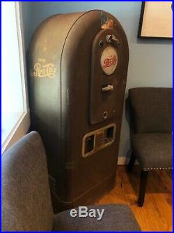 RARE VINTAGE PEPSI Soda Light Up Jacobs Model 56 Vending Machine All Original