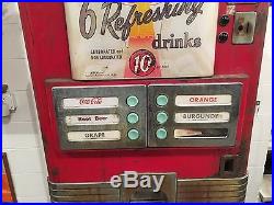 RARE Vintage 1950's Apco Coca Cola Vending Machine Coke Soda Cooler restoration