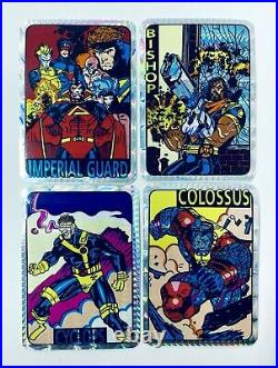RARE Vintage 90's Marvel X-MEN / WOLVERINE Vending Machine Prism Stickers Set
