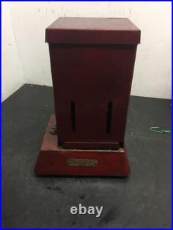 RARE Vintage Red metal Ohio match vending machine 2 books 1 penny northwestern