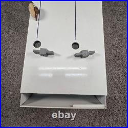 RARE Vtg Stayfree Playtex Vending Machine Metal Tampon Dispenser with Original Key