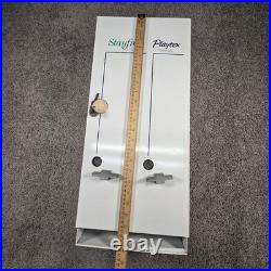 RARE Vtg Stayfree Playtex Vending Machine Metal Tampon Dispenser with Original Key