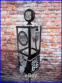 ROUTE 66 vintage gumball machine candy/ nuts gift novelty Americana memorabilia