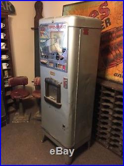 Rare Art Deco Stoner Coffee Hot Chocolate Vending Machine vintage coin operated