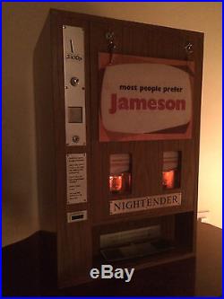Rare Vintage 1970's Irish Whisky John Jameson Whiskey Vending Machine Dispenser
