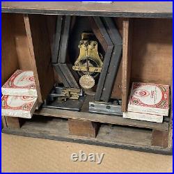 Rare Vintage Coin Op Cigarette Vending Machine Fletcher Didsbury UK Prototype