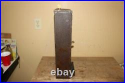 Rare Vintage Marlin Firearms 10c Shaving Razor Blades Vending Machine WithKey