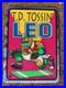 Rare Vintage Original 1993 TMNT T. D. Tossin Leo Vending Machine Prism Sticker
