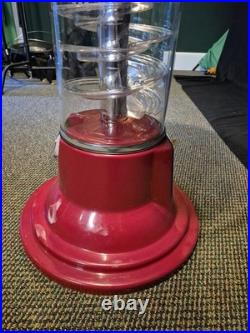 Rare Vintage Road Runner Spiral Gum Ball Machine 25 Cent Beaver Mech