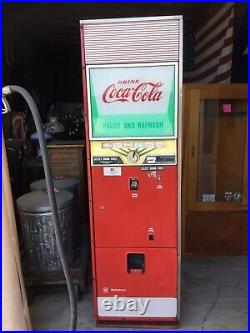 Rare vintage 1950s Westinghouse Select-O-Matic Coca Cola Machine WC-126 MD