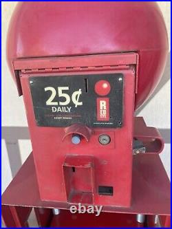 Red Eye newspaper Vending Machine Dispenser Vintage Chicago