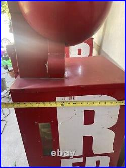 Red Eye newspaper Vending Machine Dispenser Vintage Chicago