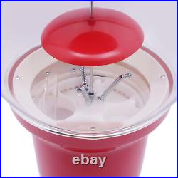 Red Gumball Machine Vintage Candy Vending Dispenser Coin Bank 40.31Inch Tall New