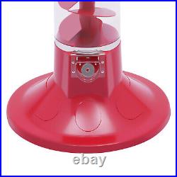 Red Gumball Machine Vintage Candy Vending Dispenser Coin Bank 40.31Inch Tall New