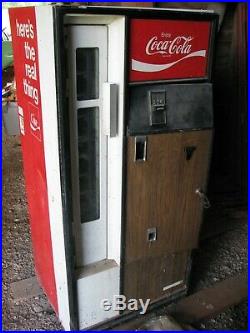 Restored Cavalier Coca Cola Coke Bottled Vending Machine Model CSS-8-64