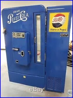 Restored Vintage Pepsi VMC Vendo 110 Antique Mancave Coke Drink Machine
