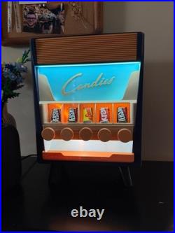 Retro Candy Vending Machine Fully Functioning Made to Order Custom Color