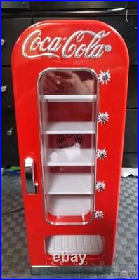 Retro Koolatron Coca-Cola Design Push Button Vending Machine Mini Fridge