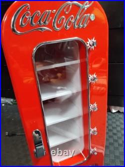 Retro Koolatron Coca-Cola Design Push Button Vending Machine Mini Fridge