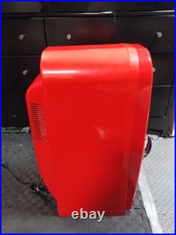 Retro Koolatron Coca-Cola Design Push Button Vending Machine Mini Fridge
