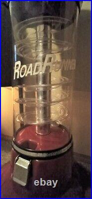 Roadrunner Upright Spiral Gumball Vending Machine Pre-Owned Good Condition