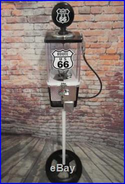 Route 66 Americana gas pump vintage gumball machine man cave bar accessories