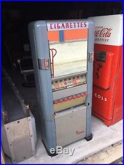 Rowe Cigarette Vending Machine Coin Op Operated Vintage Mirror