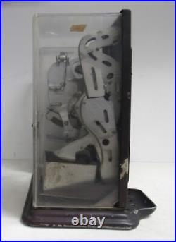 SCHERMACK Vintage COIN-OP SANITARY 1 Cent STAMP VENDING MACHINE
