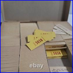 STARS FORTUNE Cards Slips Vending Machine VTG Teller Paper Cookies Box of 850+
