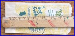 Set of 10 Pop Corn Sez Bags 1940s Vintage Vending Machine Concession Movie Decor