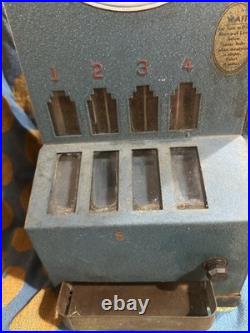 Shipman Select A Bar Vintage COIN OP VENDING TABLE TOP MACHINE 1 Cent Penny