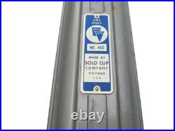Solo Cup Dispenser Wall Mount Style Metal #450 Vintage Chicago, IL USA